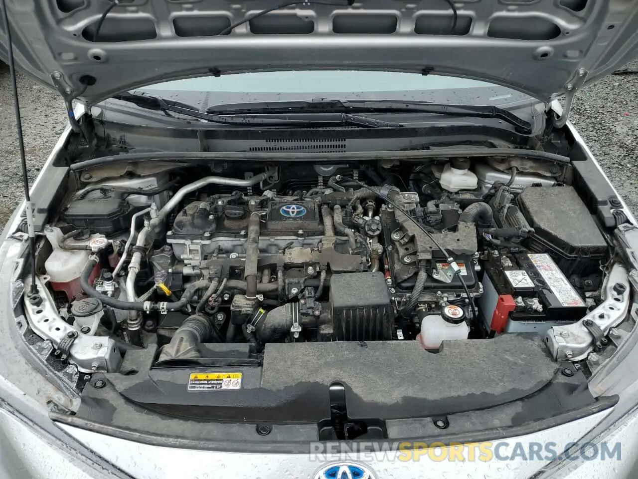 11 fotografías del automóvil dañado JTDBCMFE7R3031459 TOYOTA COROLLA 2024