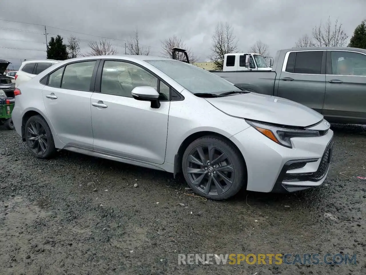 4 fotografías del automóvil dañado JTDBCMFE7R3031459 TOYOTA COROLLA 2024