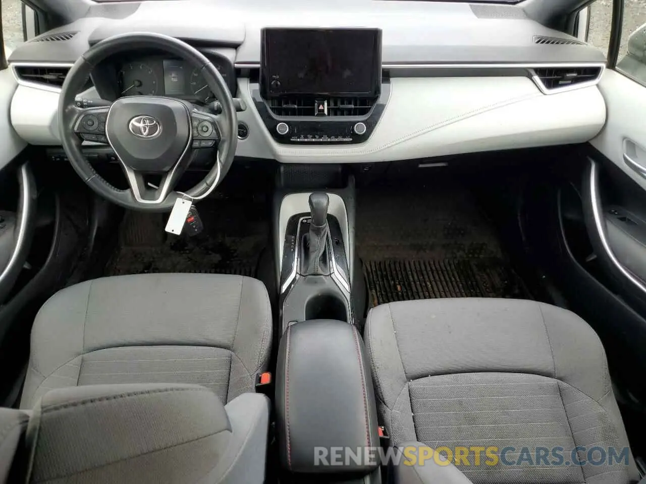 8 fotografías del automóvil dañado JTDBCMFE7R3031459 TOYOTA COROLLA 2024
