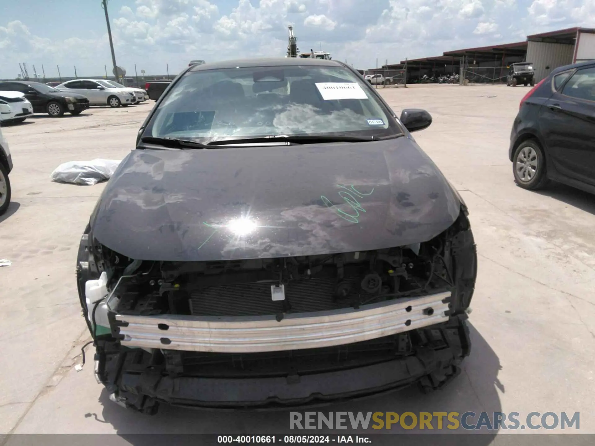 13 fotografías del automóvil dañado JTDBCMFE7R3036855 TOYOTA COROLLA 2024