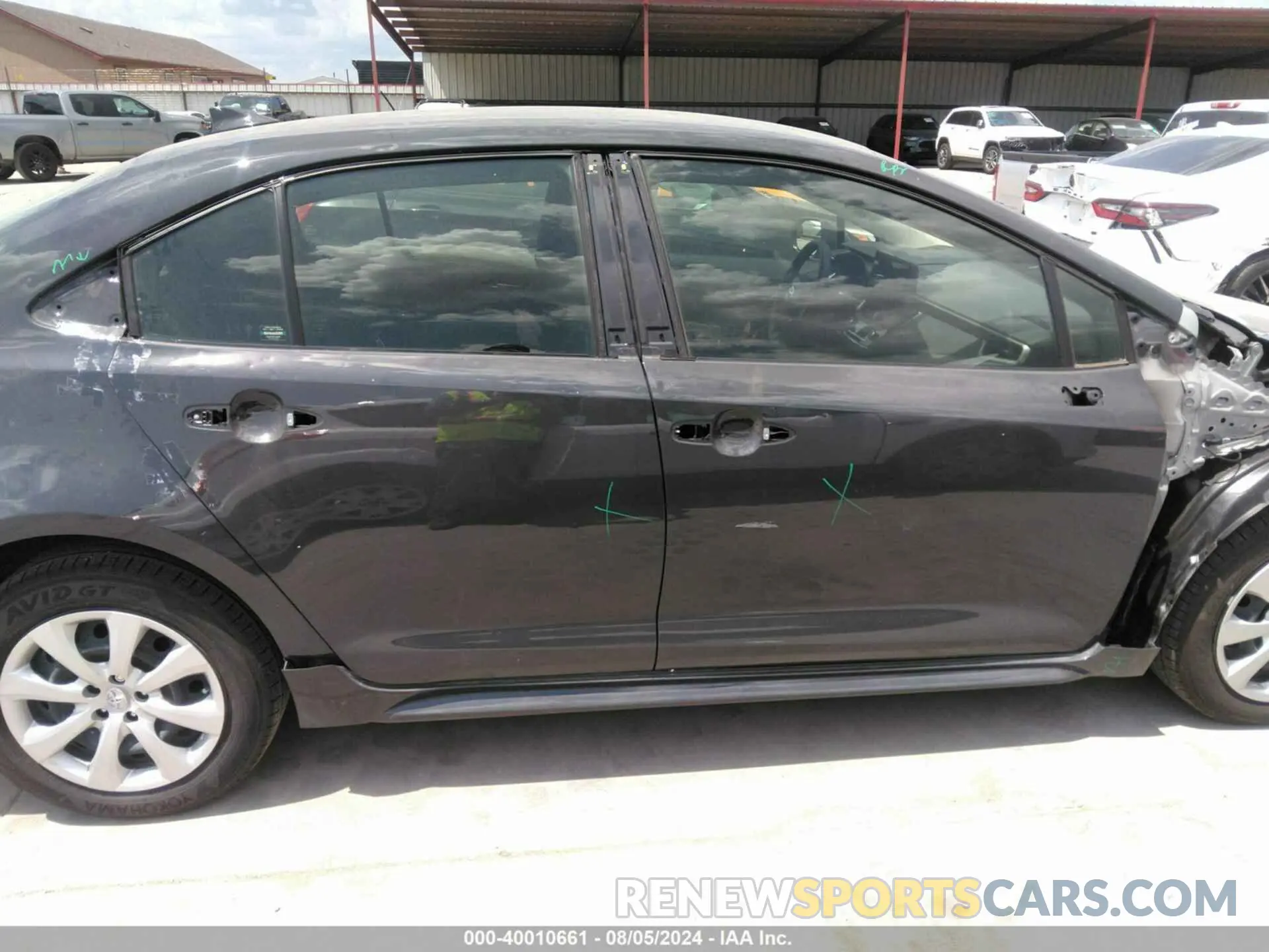 14 fotografías del automóvil dañado JTDBCMFE7R3036855 TOYOTA COROLLA 2024