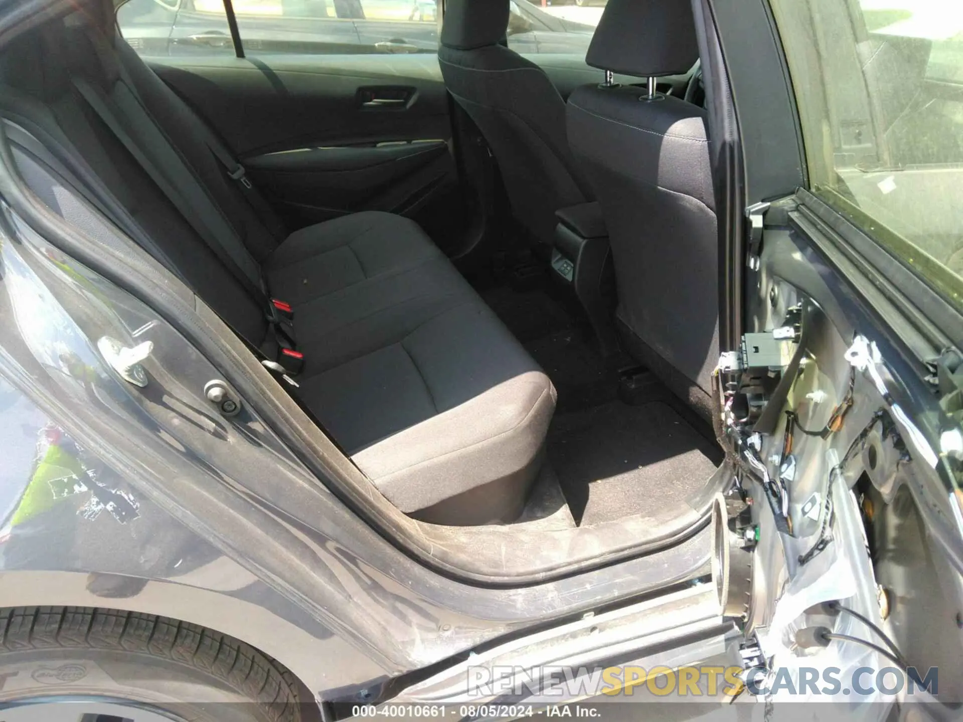 8 fotografías del automóvil dañado JTDBCMFE7R3036855 TOYOTA COROLLA 2024