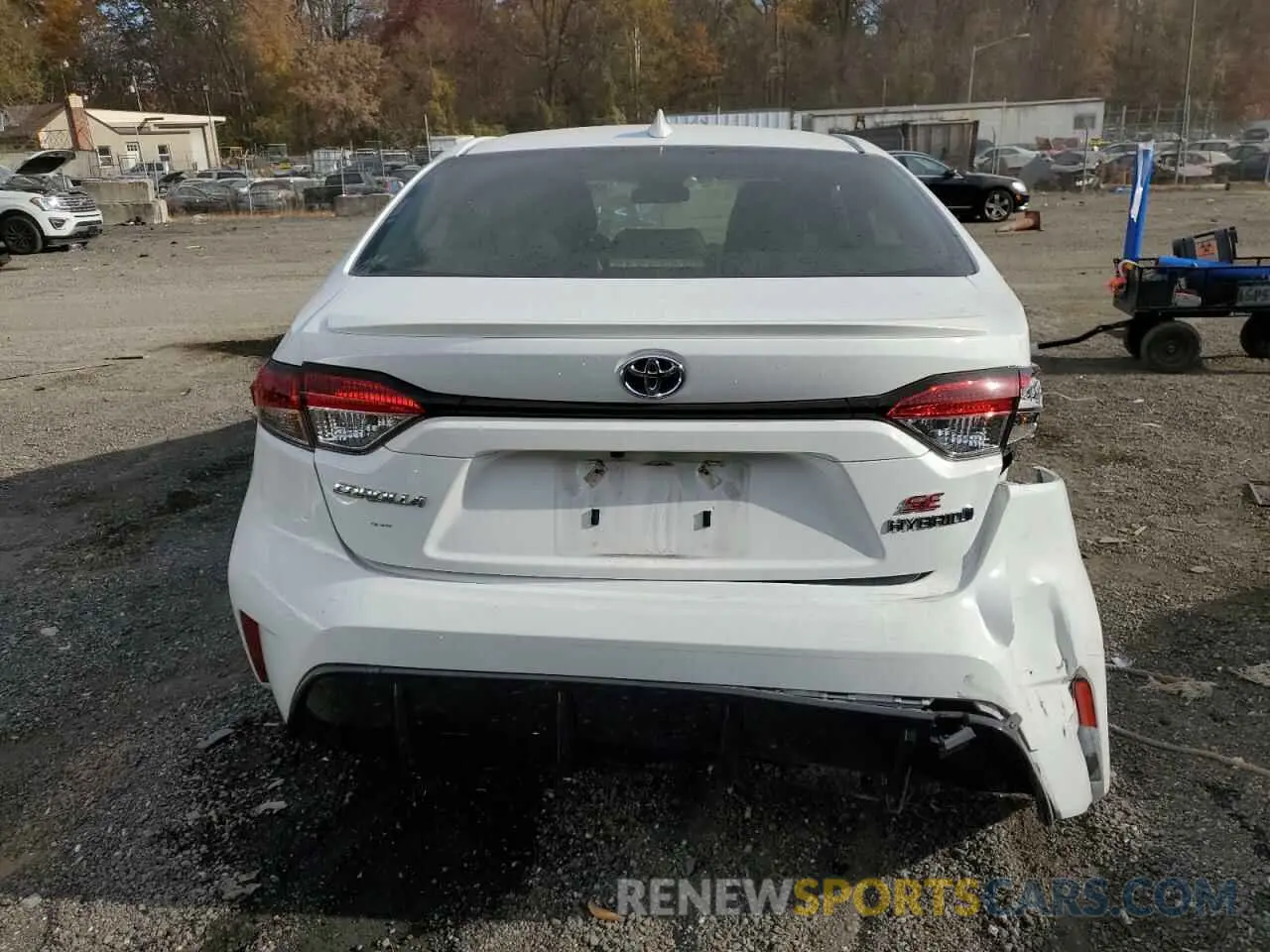 6 fotografías del automóvil dañado JTDBCMFE7R3037603 TOYOTA COROLLA 2024