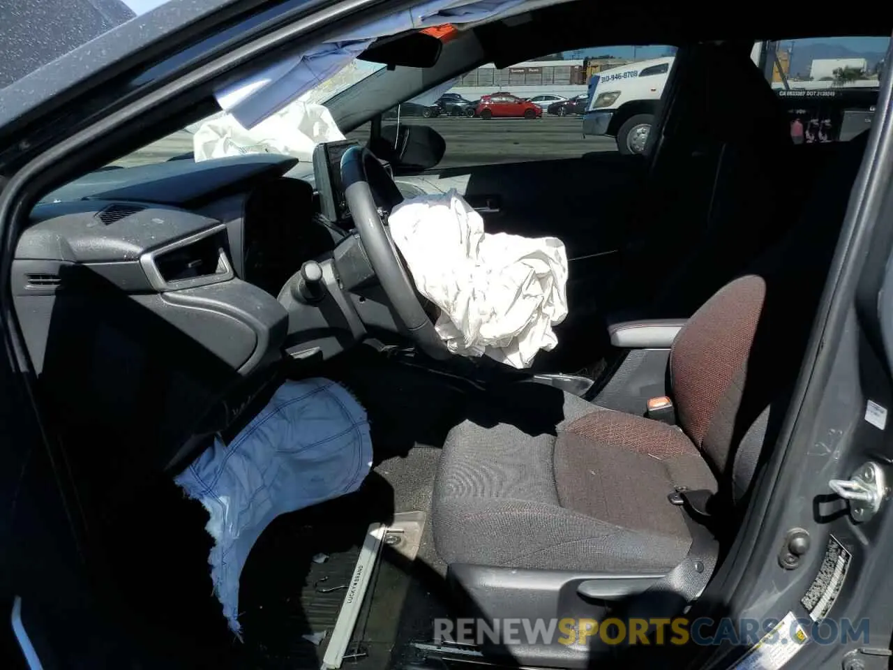 7 fotografías del automóvil dañado JTDBCMFE7R3039285 TOYOTA COROLLA 2024