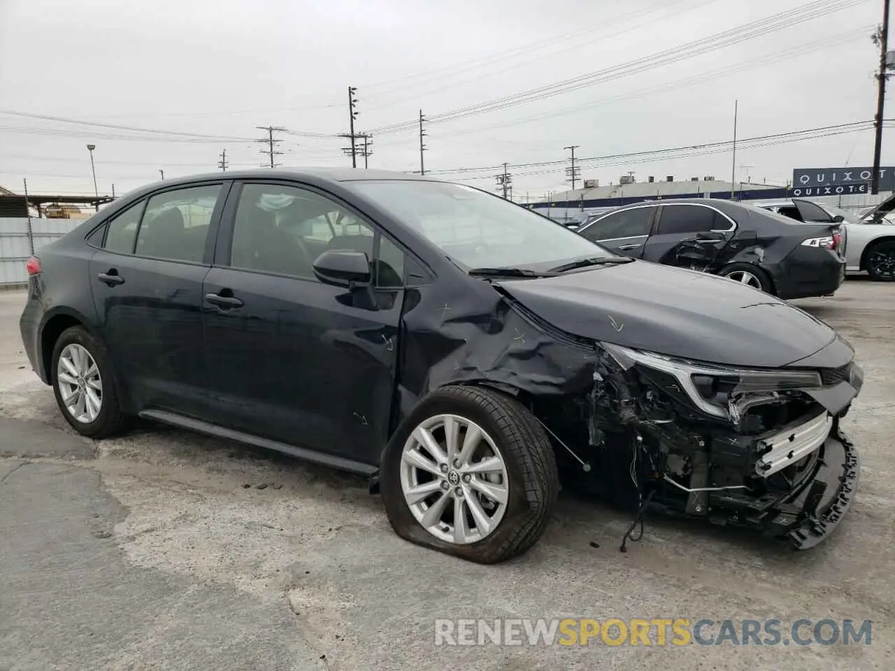 4 fotografías del automóvil dañado JTDBCMFE7R3044857 TOYOTA COROLLA 2024