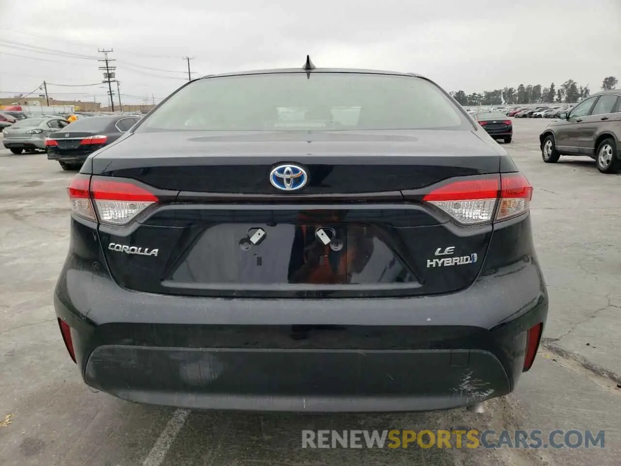 6 fotografías del automóvil dañado JTDBCMFE7R3044857 TOYOTA COROLLA 2024