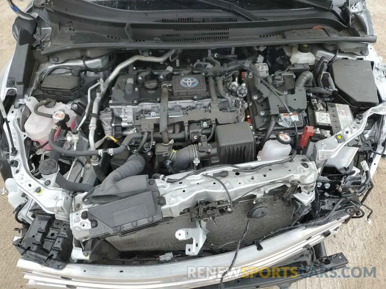 11 fotografías del automóvil dañado JTDBCMFE7R3048214 TOYOTA COROLLA 2024