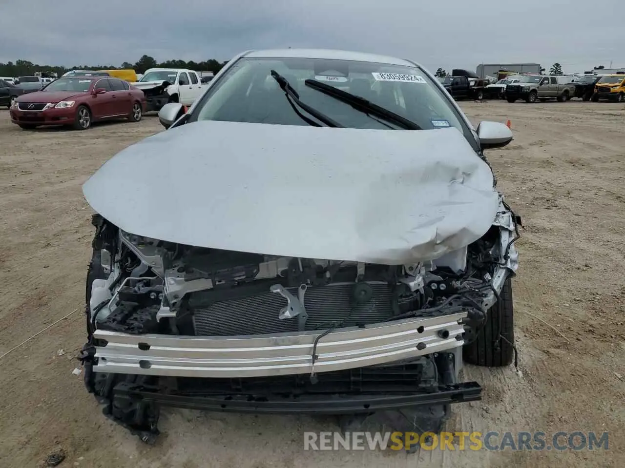 5 fotografías del automóvil dañado JTDBCMFE7R3048214 TOYOTA COROLLA 2024