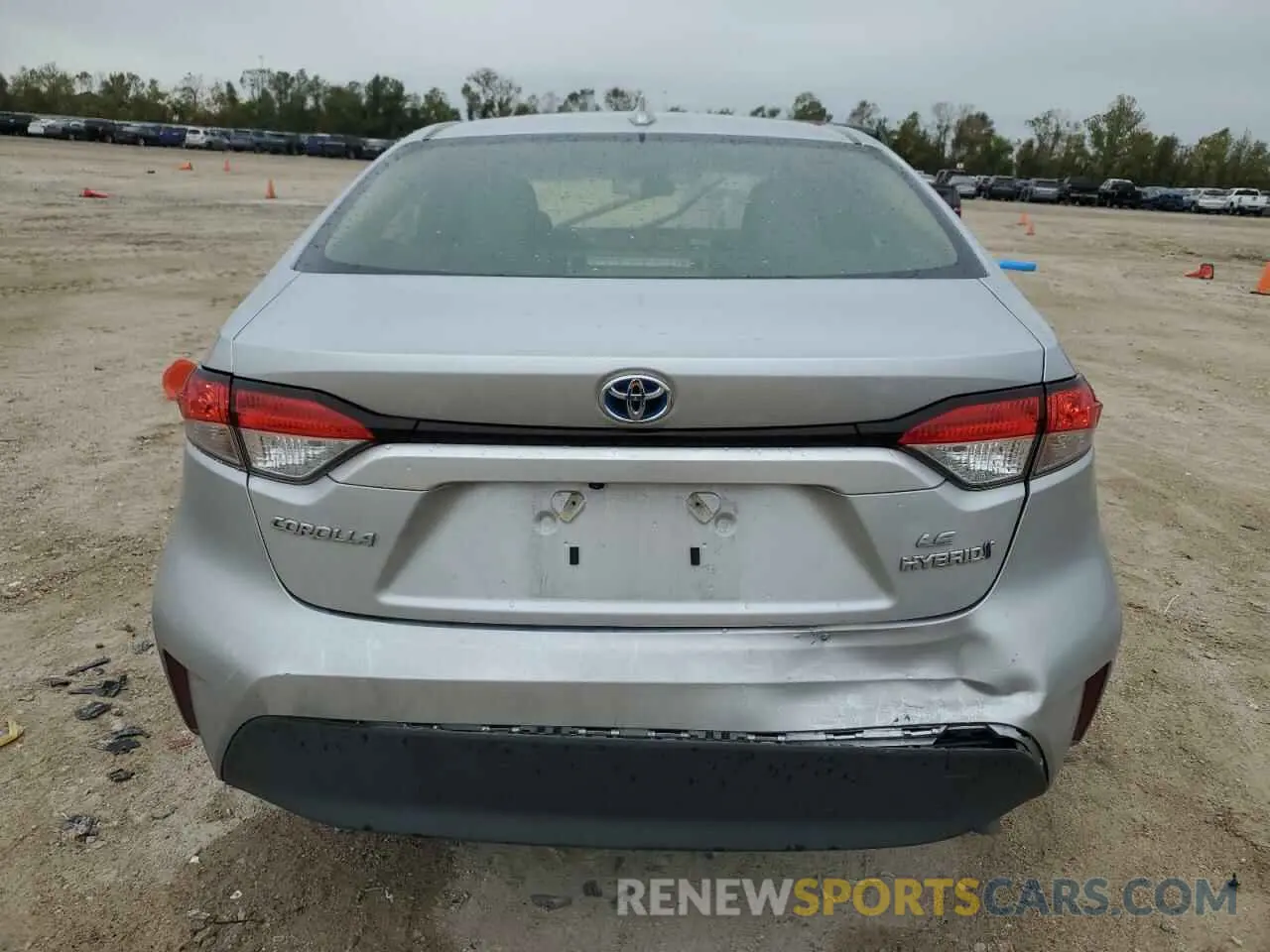 6 fotografías del automóvil dañado JTDBCMFE7R3048214 TOYOTA COROLLA 2024