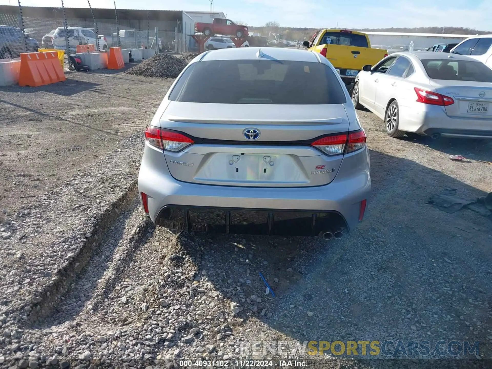 17 fotografías del automóvil dañado JTDBCMFE7R3048360 TOYOTA COROLLA 2024