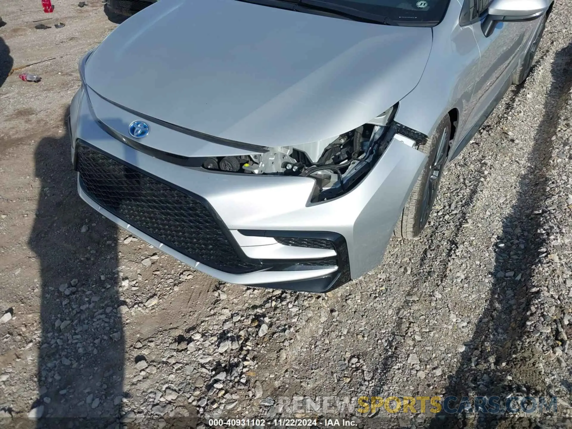6 fotografías del automóvil dañado JTDBCMFE7R3048360 TOYOTA COROLLA 2024