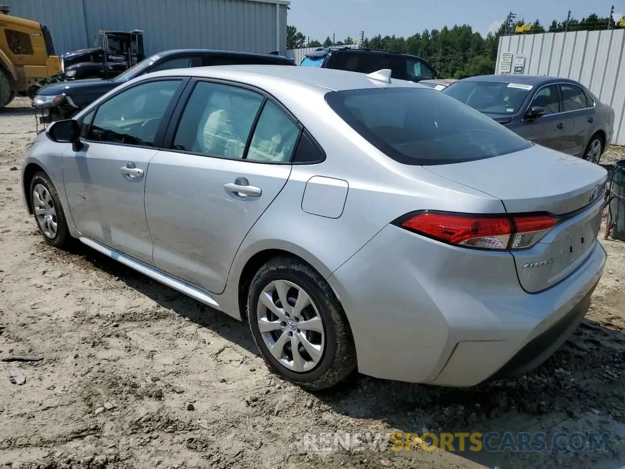 2 fotografías del automóvil dañado JTDBCMFE7R3049329 TOYOTA COROLLA 2024