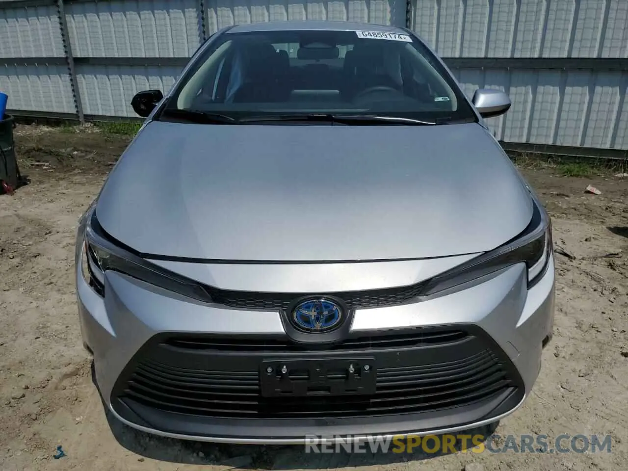 5 fotografías del automóvil dañado JTDBCMFE7R3049329 TOYOTA COROLLA 2024