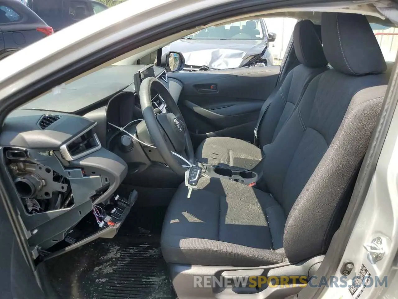 7 fotografías del automóvil dañado JTDBCMFE7R3049329 TOYOTA COROLLA 2024