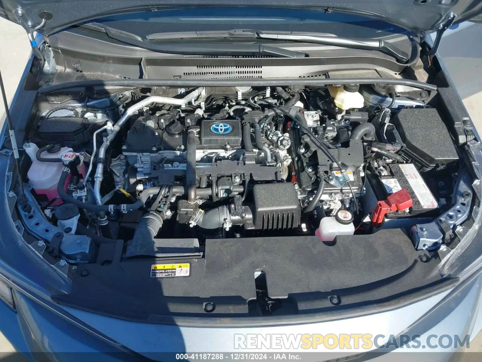 10 fotografías del automóvil dañado JTDBCMFE7R3055583 TOYOTA COROLLA 2024