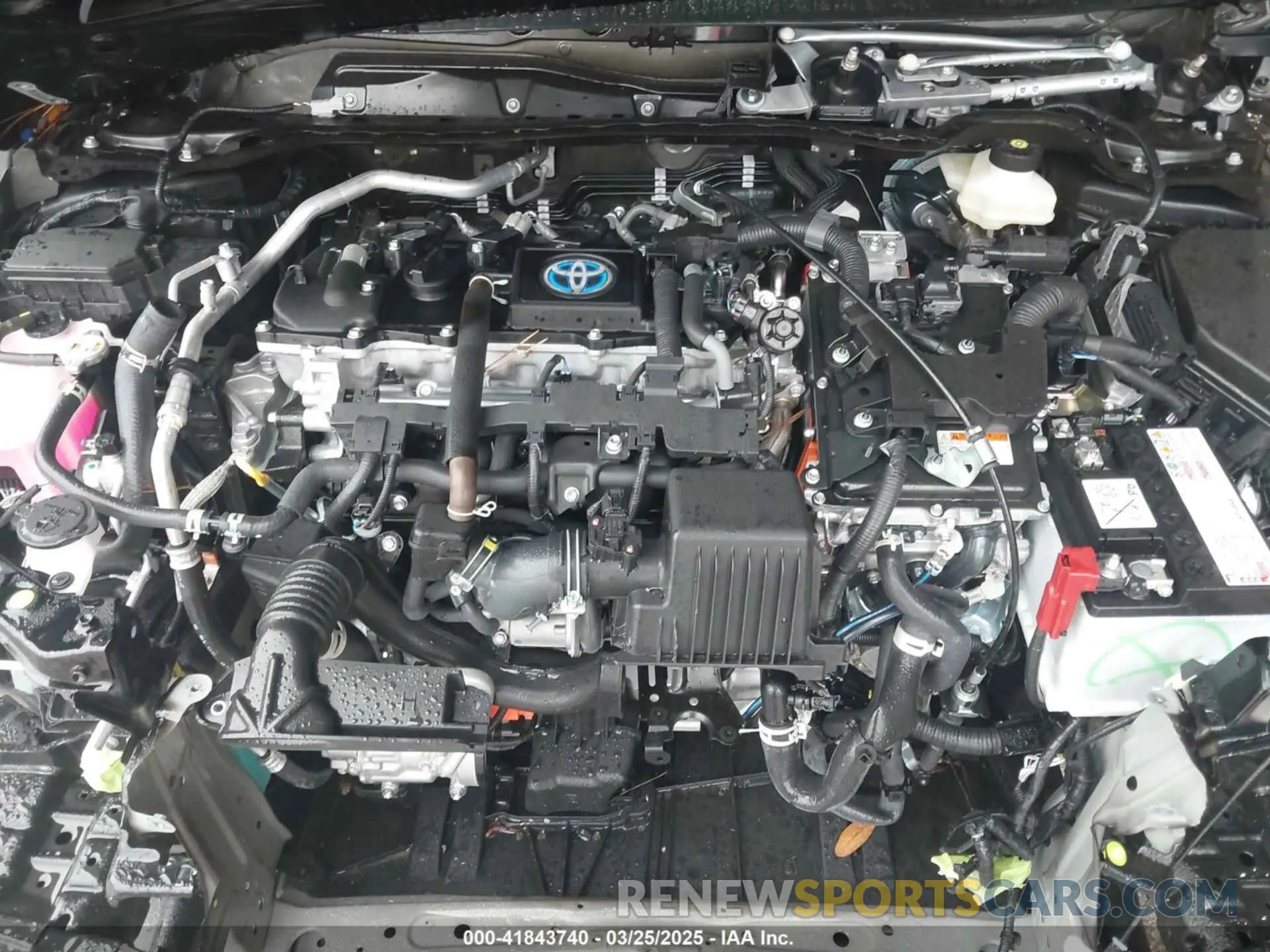 10 fotografías del automóvil dañado JTDBCMFE7R3055647 TOYOTA COROLLA 2024