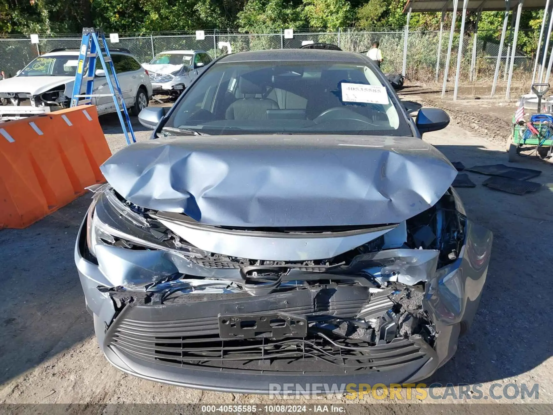 12 fotografías del automóvil dañado JTDBCMFE7R3057382 TOYOTA COROLLA 2024