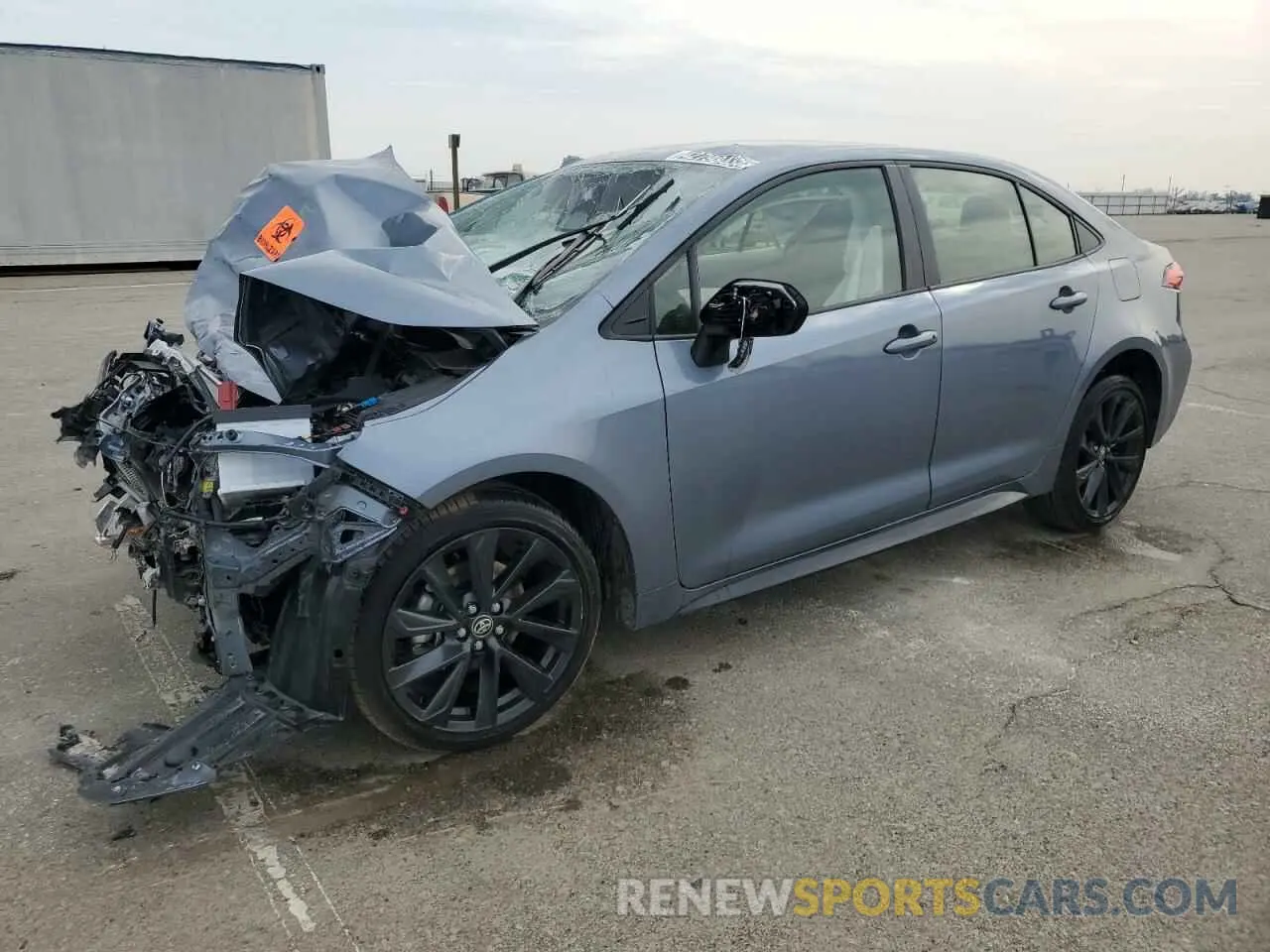 1 fotografías del automóvil dañado JTDBCMFE7R3060699 TOYOTA COROLLA 2024