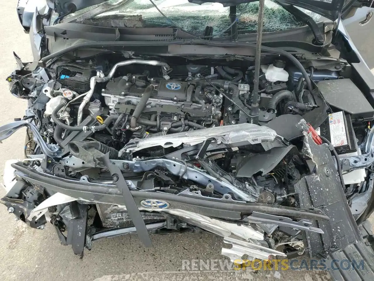 11 fotografías del automóvil dañado JTDBCMFE7R3060699 TOYOTA COROLLA 2024