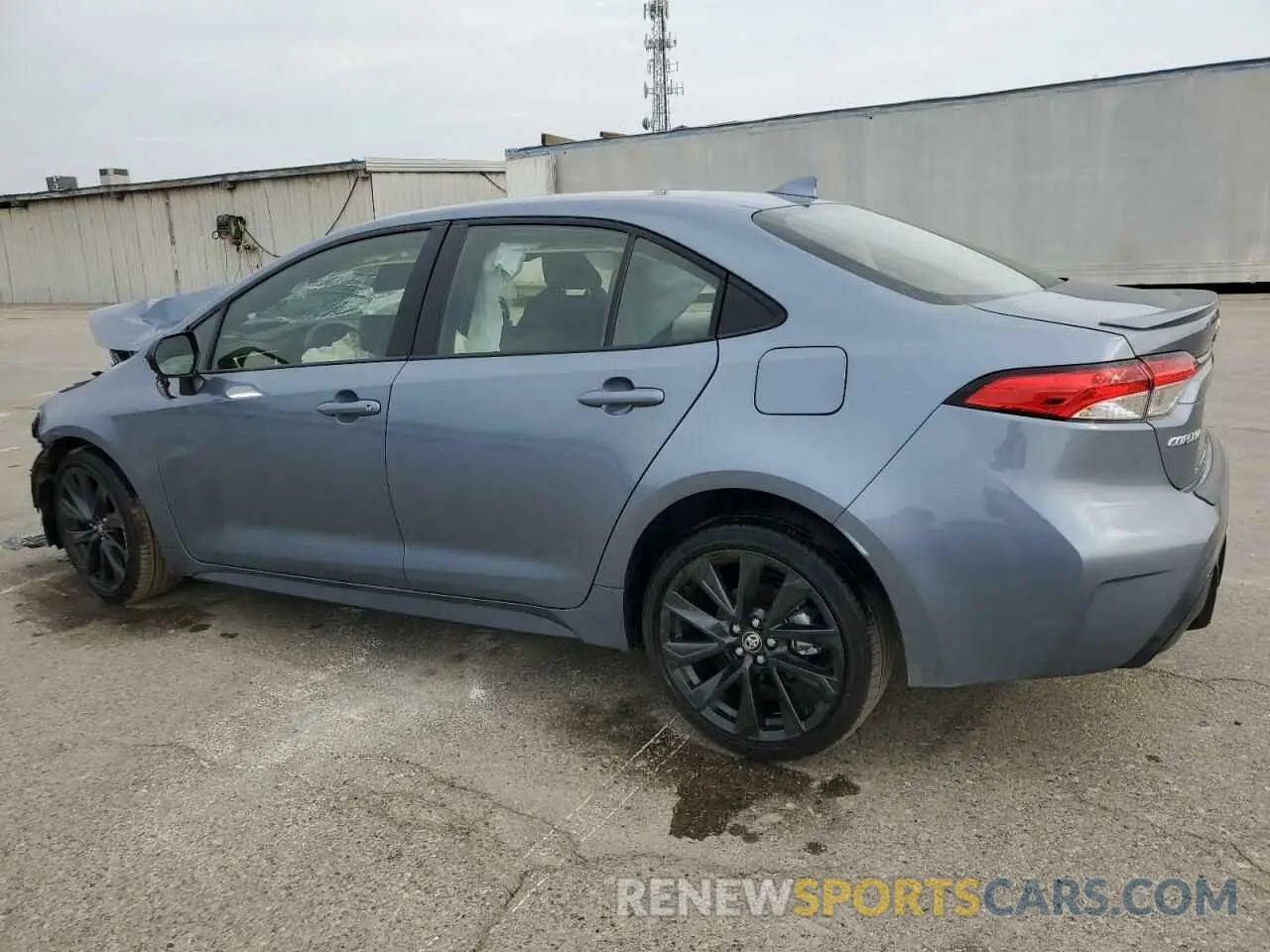 2 fotografías del automóvil dañado JTDBCMFE7R3060699 TOYOTA COROLLA 2024