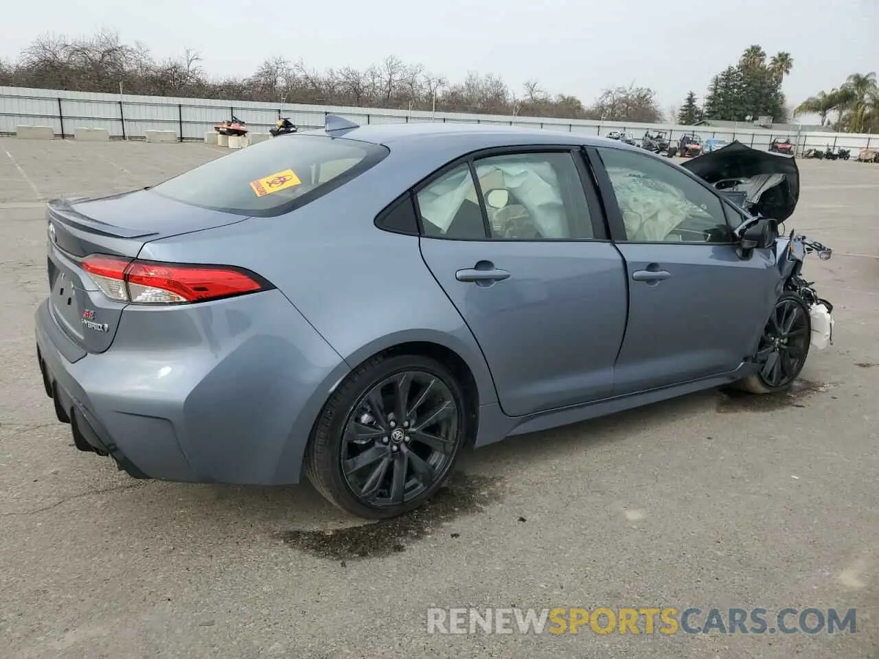 3 fotografías del automóvil dañado JTDBCMFE7R3060699 TOYOTA COROLLA 2024
