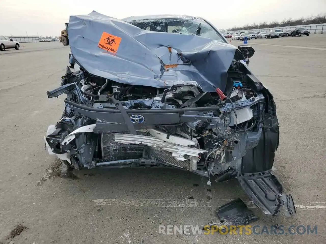 5 fotografías del automóvil dañado JTDBCMFE7R3060699 TOYOTA COROLLA 2024