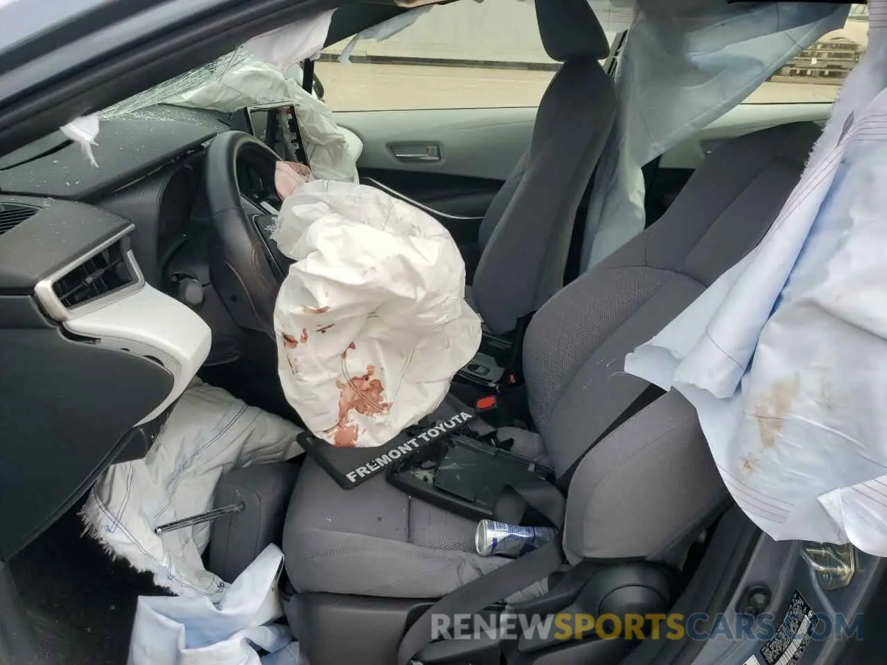 7 fotografías del automóvil dañado JTDBCMFE7R3060699 TOYOTA COROLLA 2024