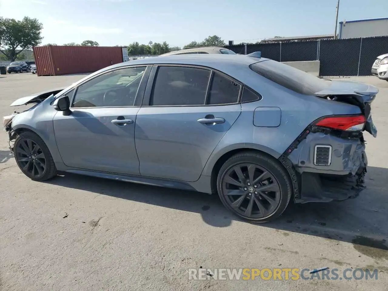 2 fotografías del automóvil dañado JTDBCMFE7RJ016035 TOYOTA COROLLA 2024