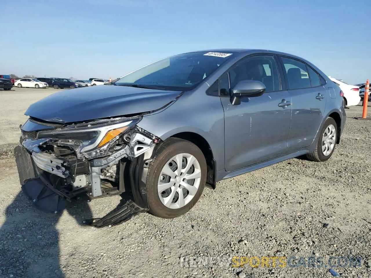 1 fotografías del automóvil dañado JTDBCMFE7RJ021526 TOYOTA COROLLA 2024