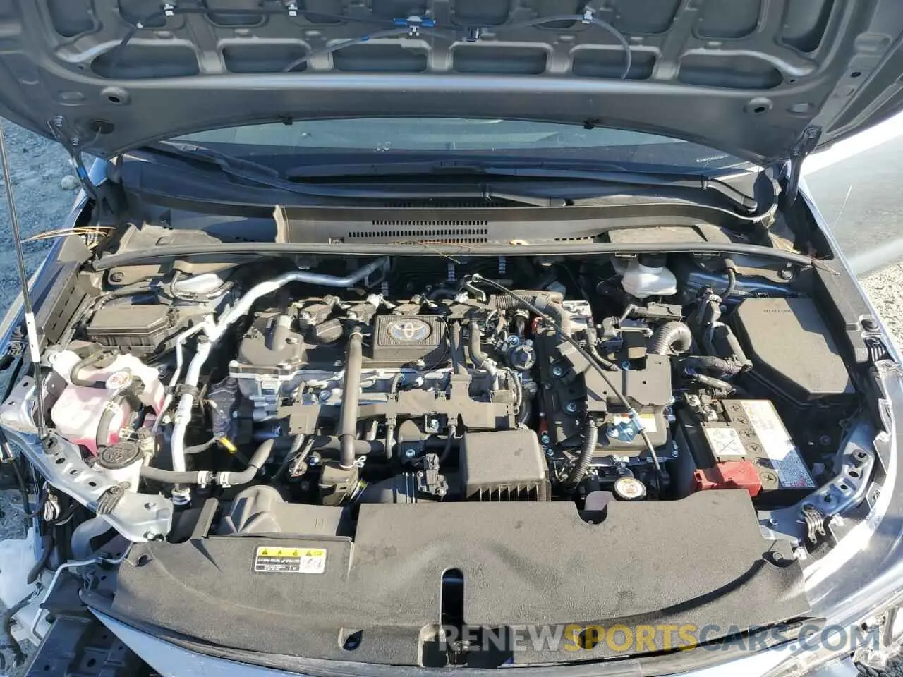 13 fotografías del automóvil dañado JTDBCMFE7RJ021526 TOYOTA COROLLA 2024