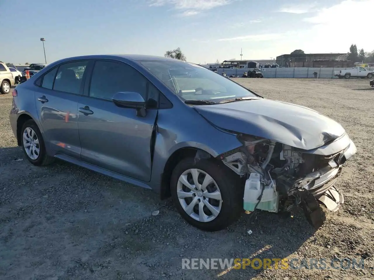 4 fotografías del automóvil dañado JTDBCMFE7RJ021526 TOYOTA COROLLA 2024