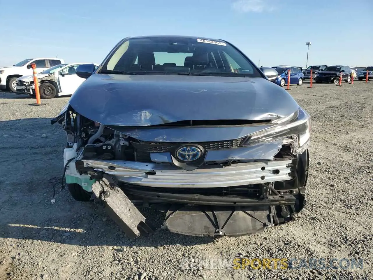 5 fotografías del automóvil dañado JTDBCMFE7RJ021526 TOYOTA COROLLA 2024