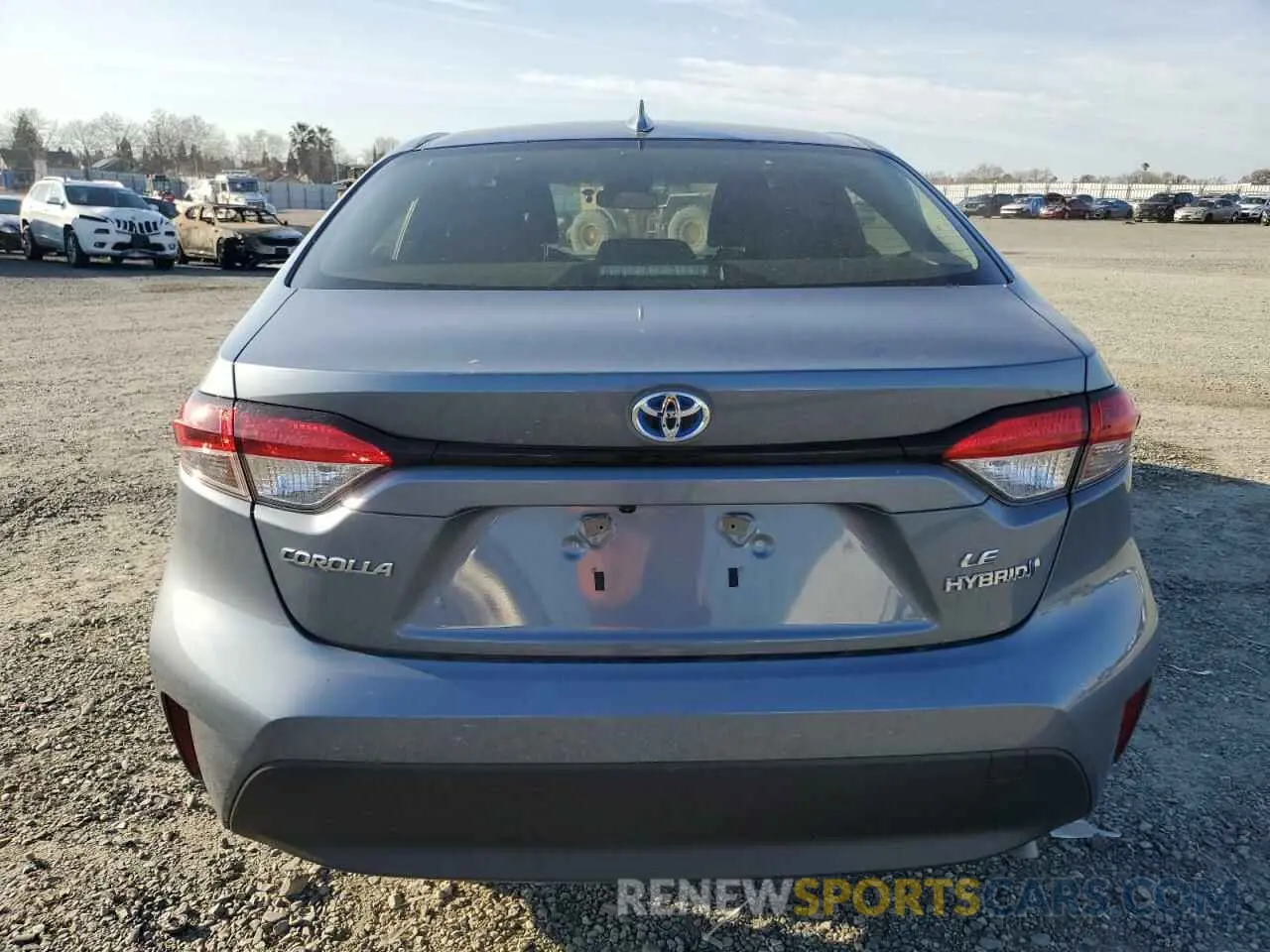 6 fotografías del automóvil dañado JTDBCMFE7RJ021526 TOYOTA COROLLA 2024