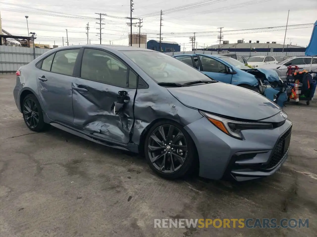 4 fotografías del automóvil dañado JTDBCMFE7RJ036379 TOYOTA COROLLA 2024