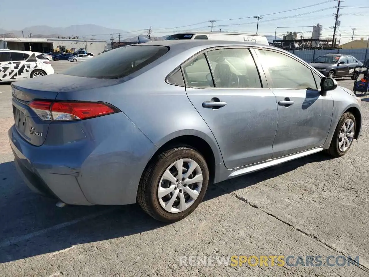 3 fotografías del automóvil dañado JTDBCMFE8R3030708 TOYOTA COROLLA 2024