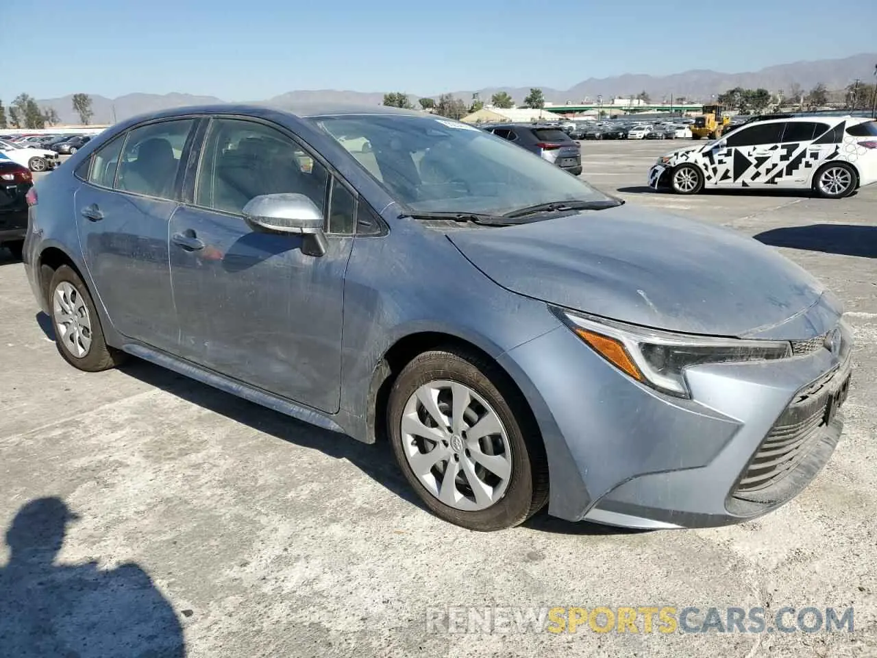 4 fotografías del automóvil dañado JTDBCMFE8R3030708 TOYOTA COROLLA 2024