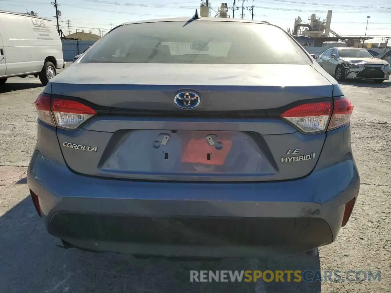 6 fotografías del automóvil dañado JTDBCMFE8R3030708 TOYOTA COROLLA 2024