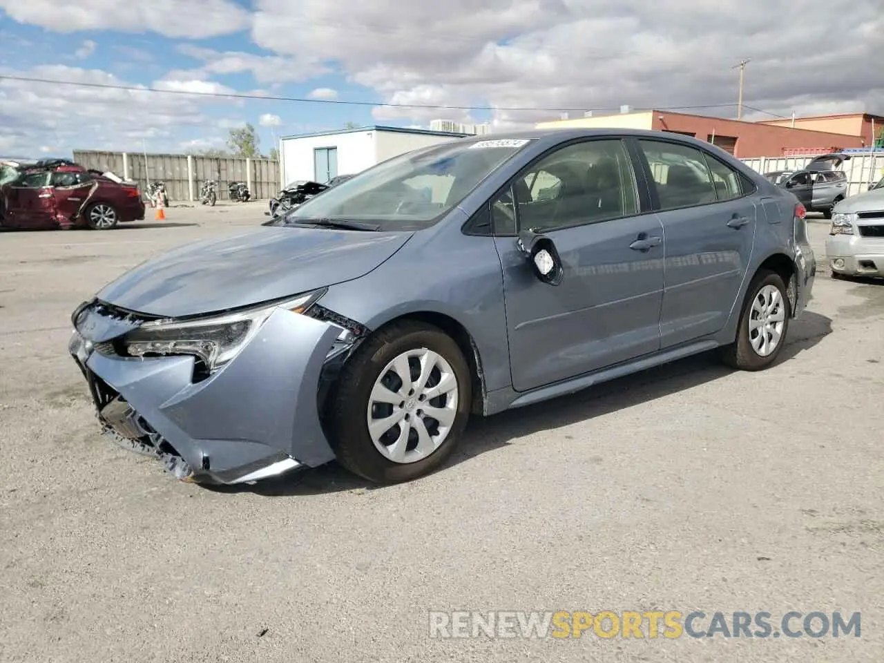 1 fotografías del automóvil dañado JTDBCMFE8R3040980 TOYOTA COROLLA 2024