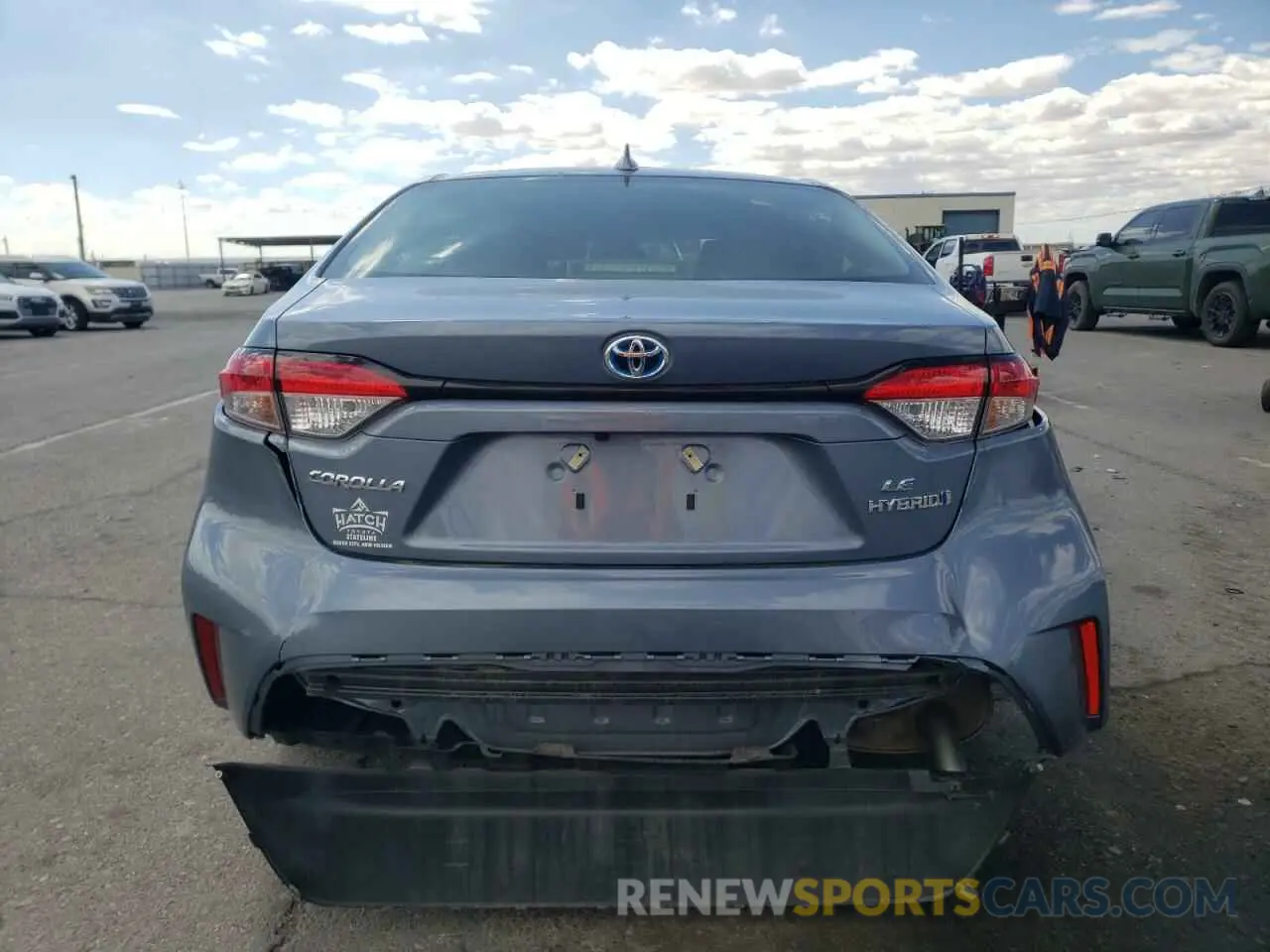 6 fotografías del automóvil dañado JTDBCMFE8R3040980 TOYOTA COROLLA 2024