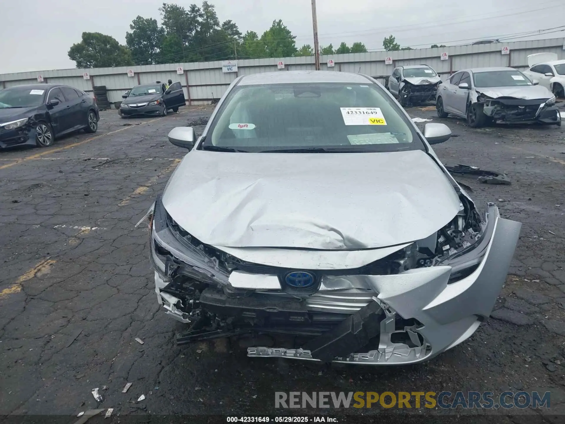 13 fotografías del automóvil dañado JTDBCMFE8R3043457 TOYOTA COROLLA 2024