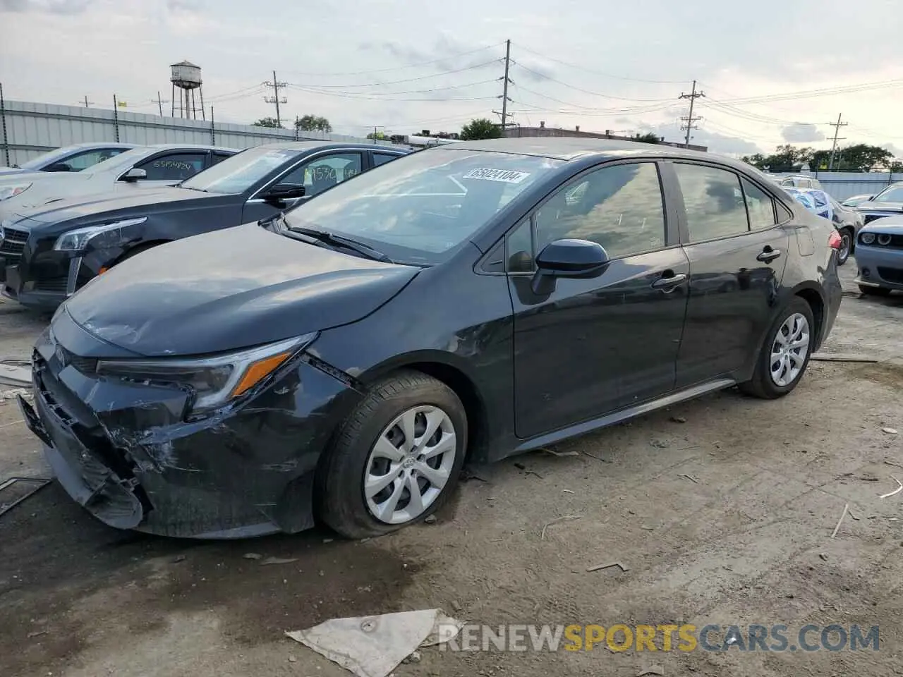 1 fotografías del automóvil dañado JTDBCMFE8R3048304 TOYOTA COROLLA 2024