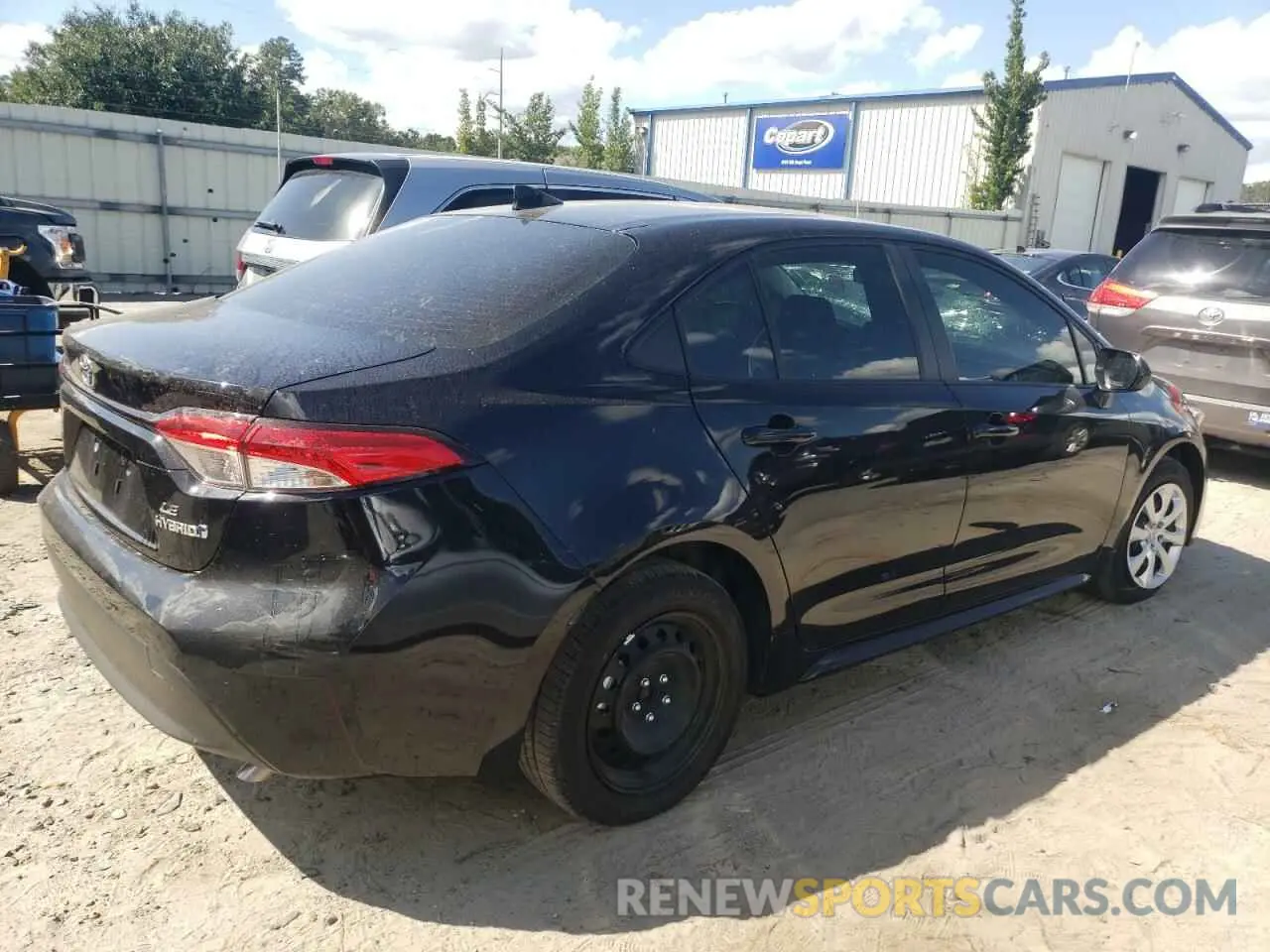 3 fotografías del automóvil dañado JTDBCMFE8R3061733 TOYOTA COROLLA 2024
