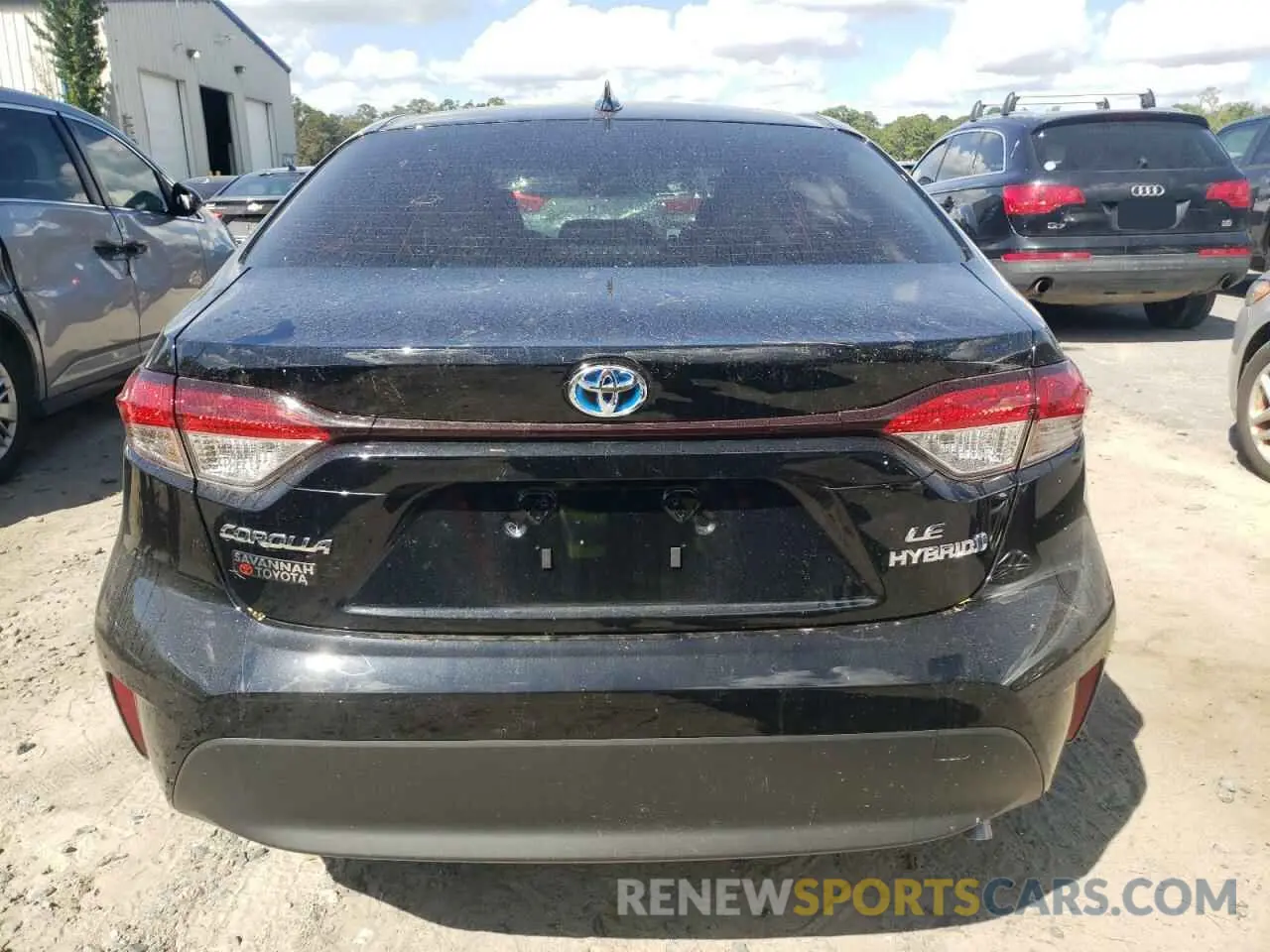 6 fotografías del automóvil dañado JTDBCMFE8R3061733 TOYOTA COROLLA 2024