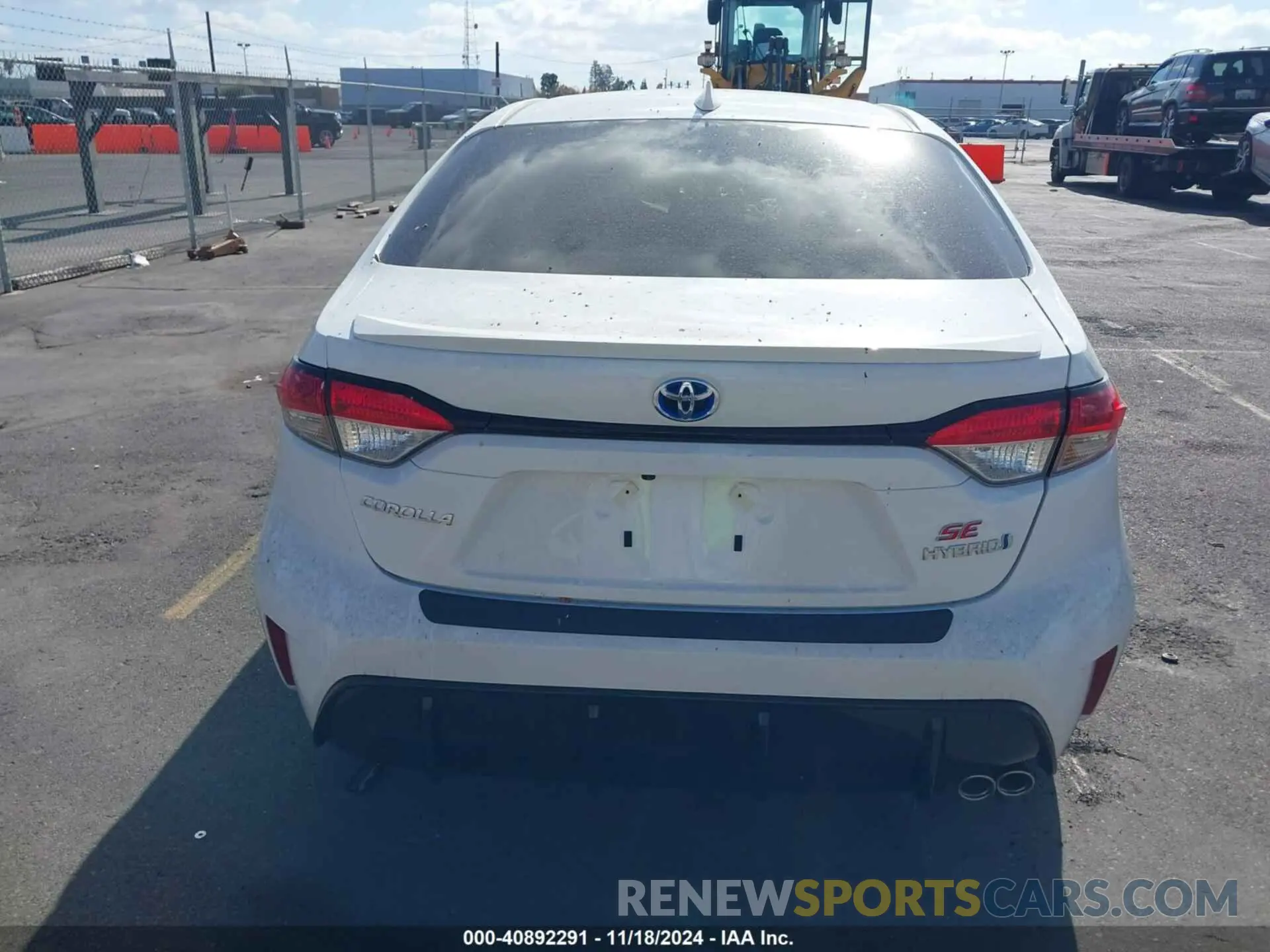 16 fotografías del automóvil dañado JTDBCMFE8R3062977 TOYOTA COROLLA 2024