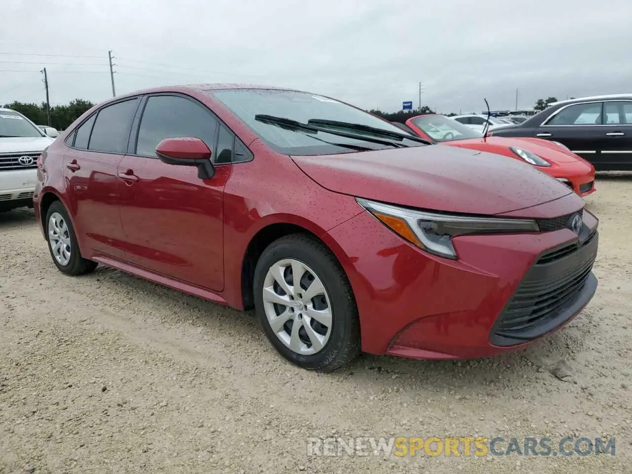 4 fotografías del automóvil dañado JTDBCMFE8RJ016223 TOYOTA COROLLA 2024