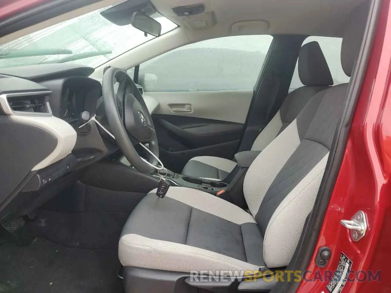 7 fotografías del automóvil dañado JTDBCMFE8RJ016223 TOYOTA COROLLA 2024