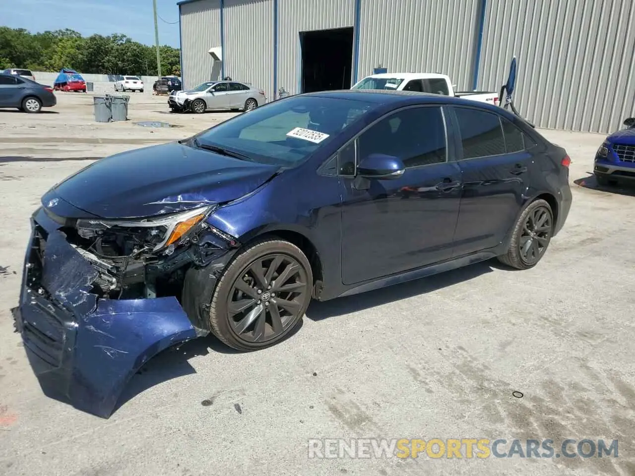 1 fotografías del automóvil dañado JTDBCMFE8RJ036729 TOYOTA COROLLA 2024