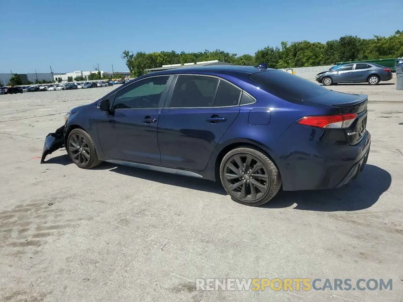 2 fotografías del automóvil dañado JTDBCMFE8RJ036729 TOYOTA COROLLA 2024