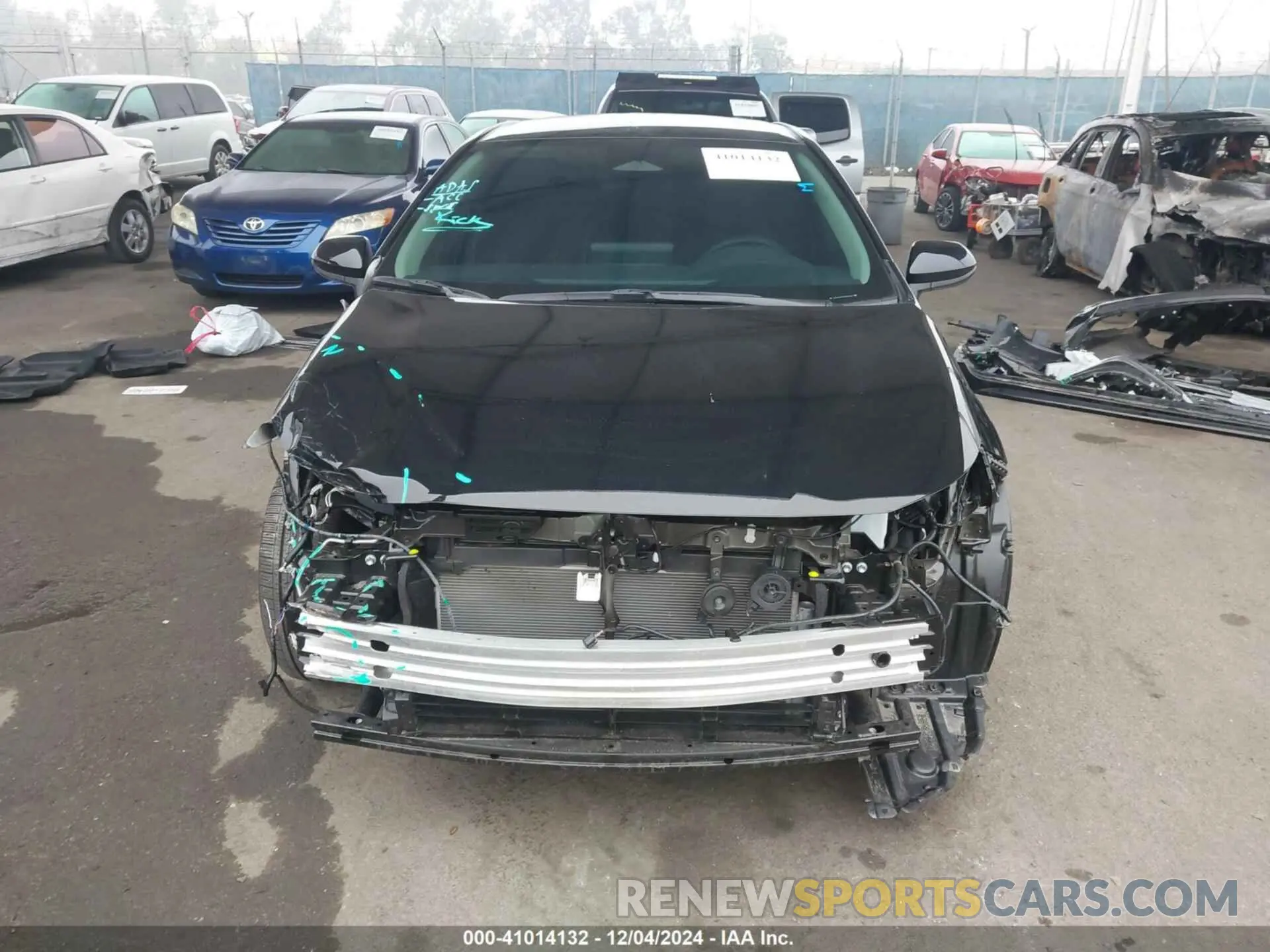 13 fotografías del automóvil dañado JTDBCMFE9R3040549 TOYOTA COROLLA 2024