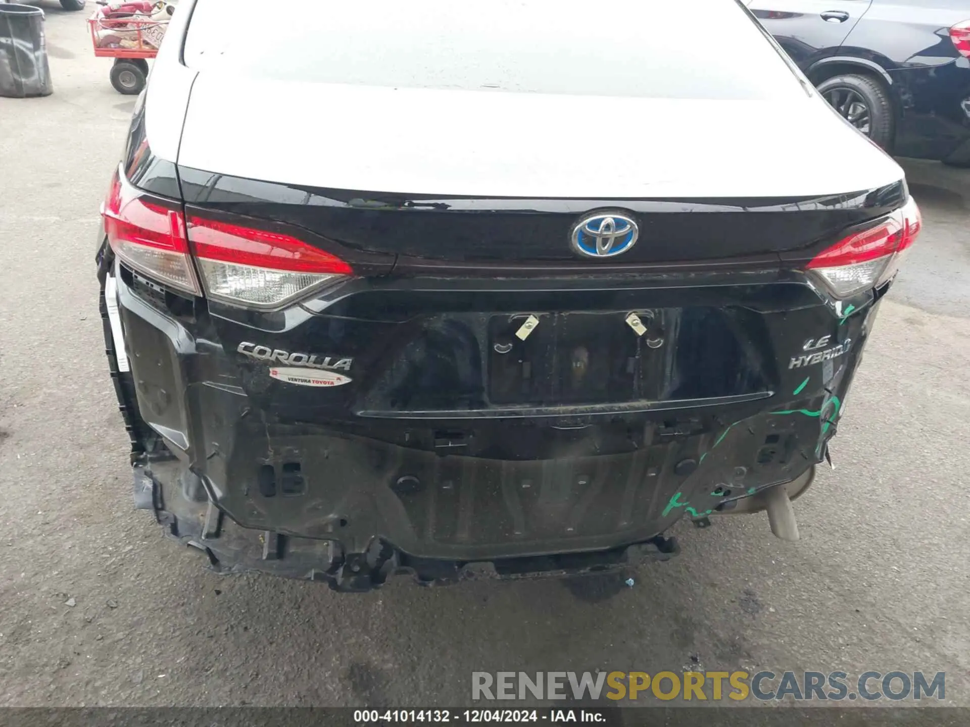 6 fotografías del automóvil dañado JTDBCMFE9R3040549 TOYOTA COROLLA 2024